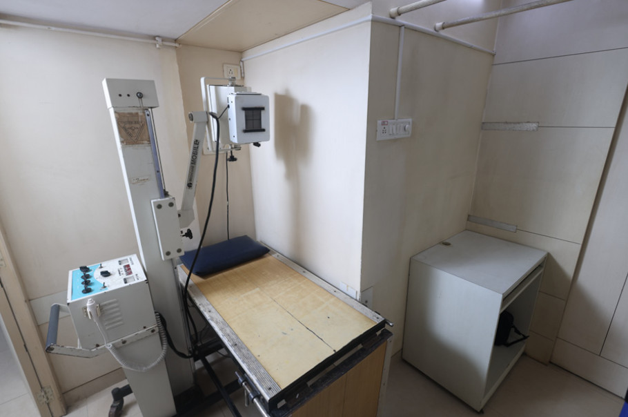 X-ray Room at Dr. Gandhi's Nursing Home
